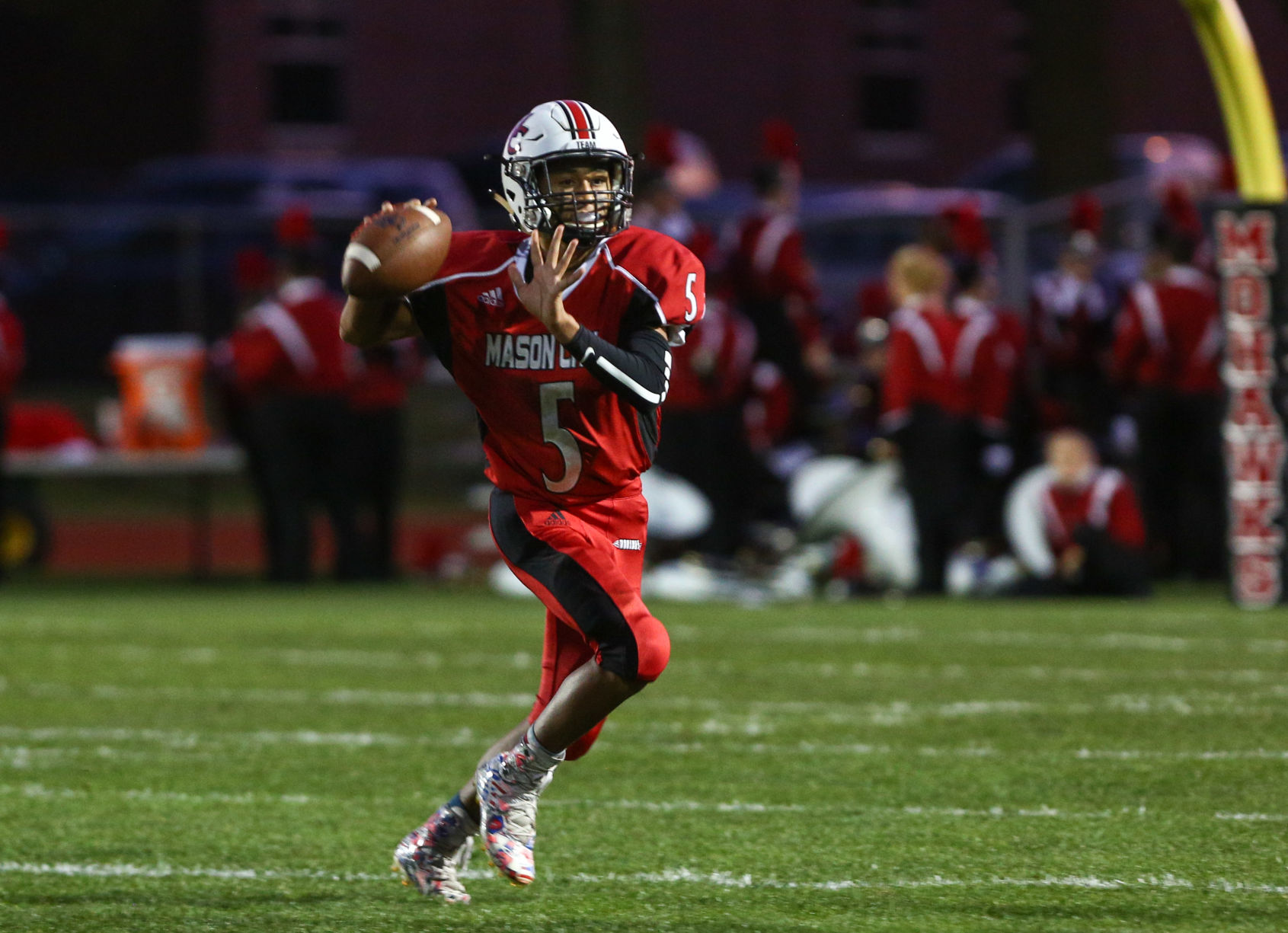 Mason City vs Marshalltown football - Jennings 1